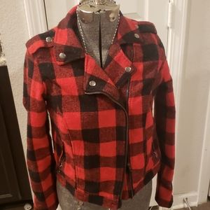 Black and red jacket